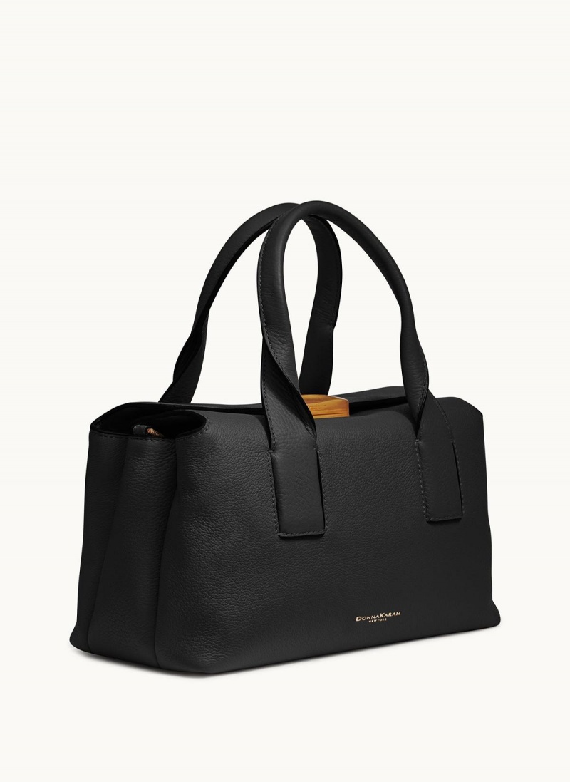 Black Donna Karan Amagansett Satchel | PH_DK20750