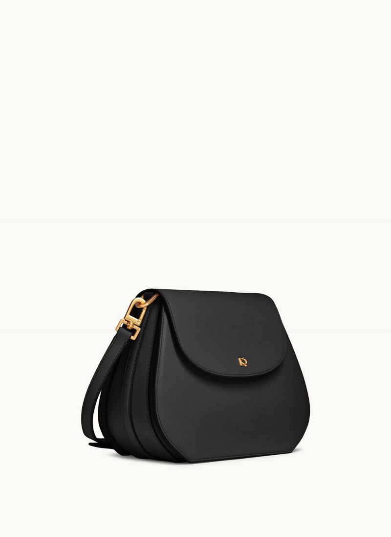 Black Donna Karan Bellerose Crossbody Bag | PH_DK93063