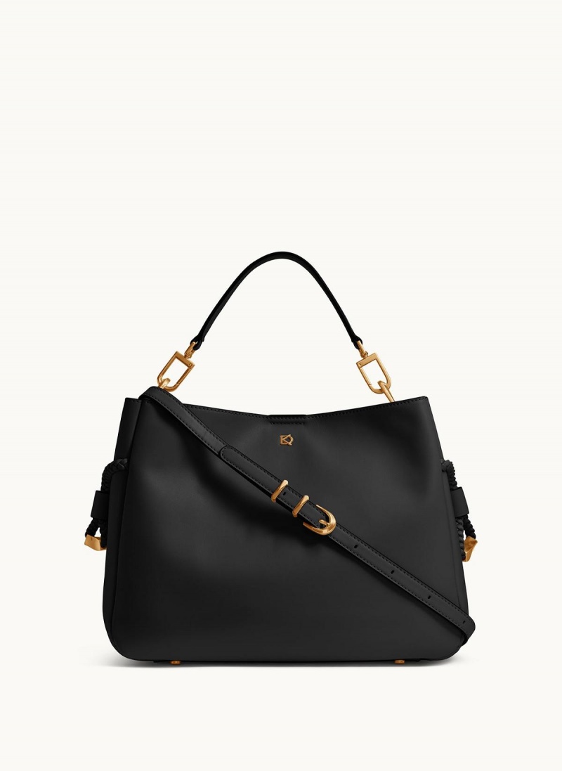 Black Donna Karan Bellerose Satchel | PH_DK56454