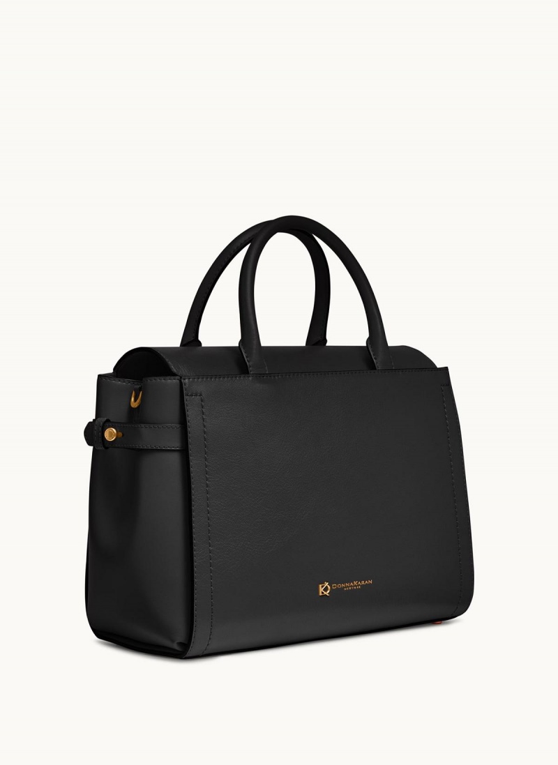 Black Donna Karan Roslyn Satchel | PH_DK69604