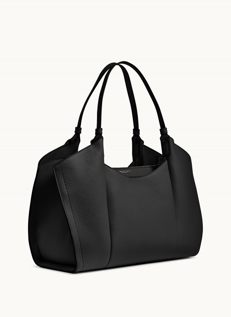 Black Donna Karan Wainscott Tote Bag | PH_DK77031