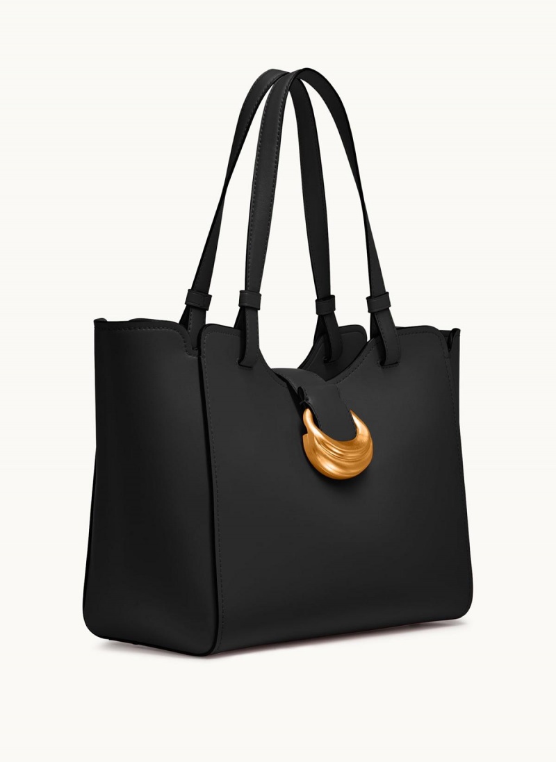 Black / Gold Donna Karan Valley Stream Tote Bag | PH_DK65257