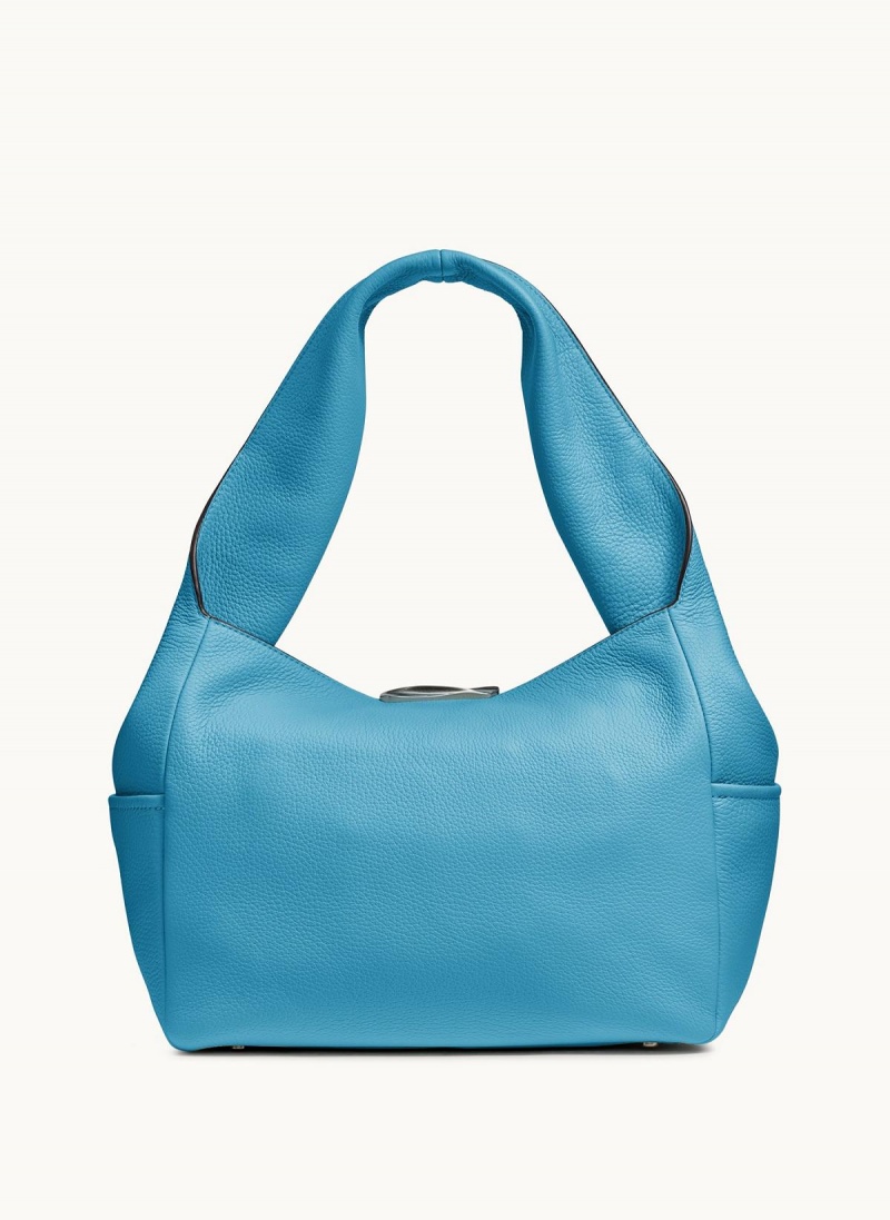 Blue Donna Karan Amagansett Shoulder Bag | PH_DK57505