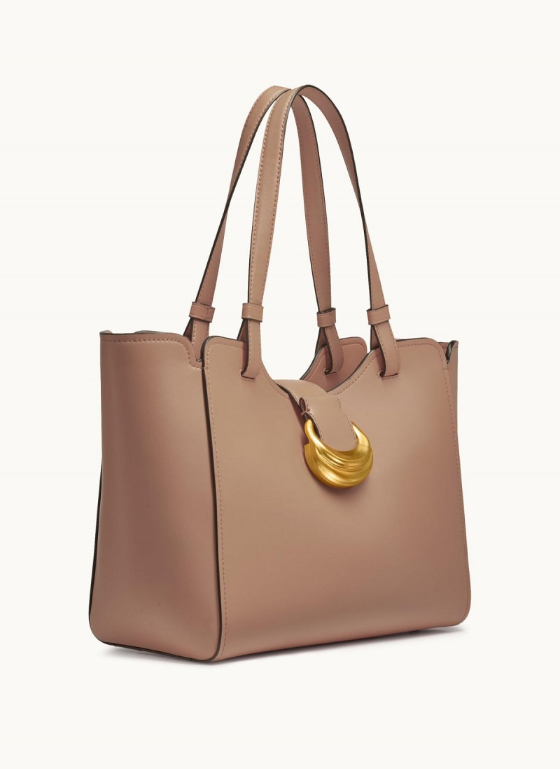 Brown Donna Karan Valley Stream Tote Bag | PH_DK42543