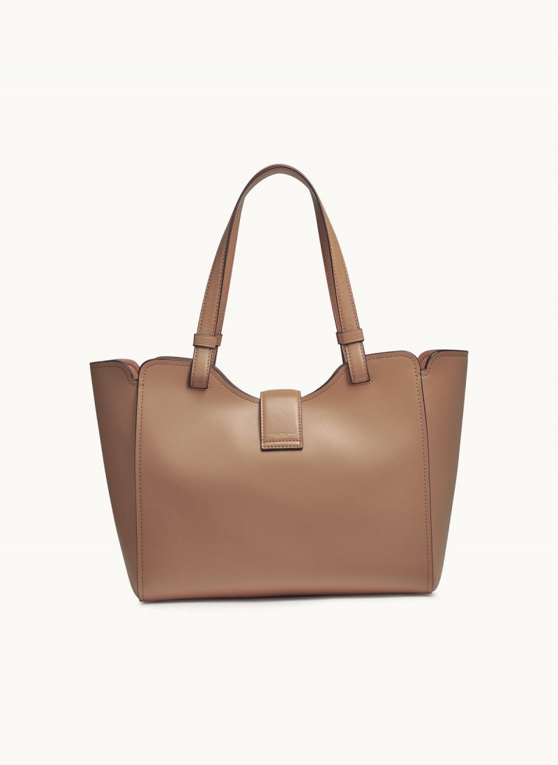 Brown Donna Karan Valley Stream Tote Bag | PH_DK42543