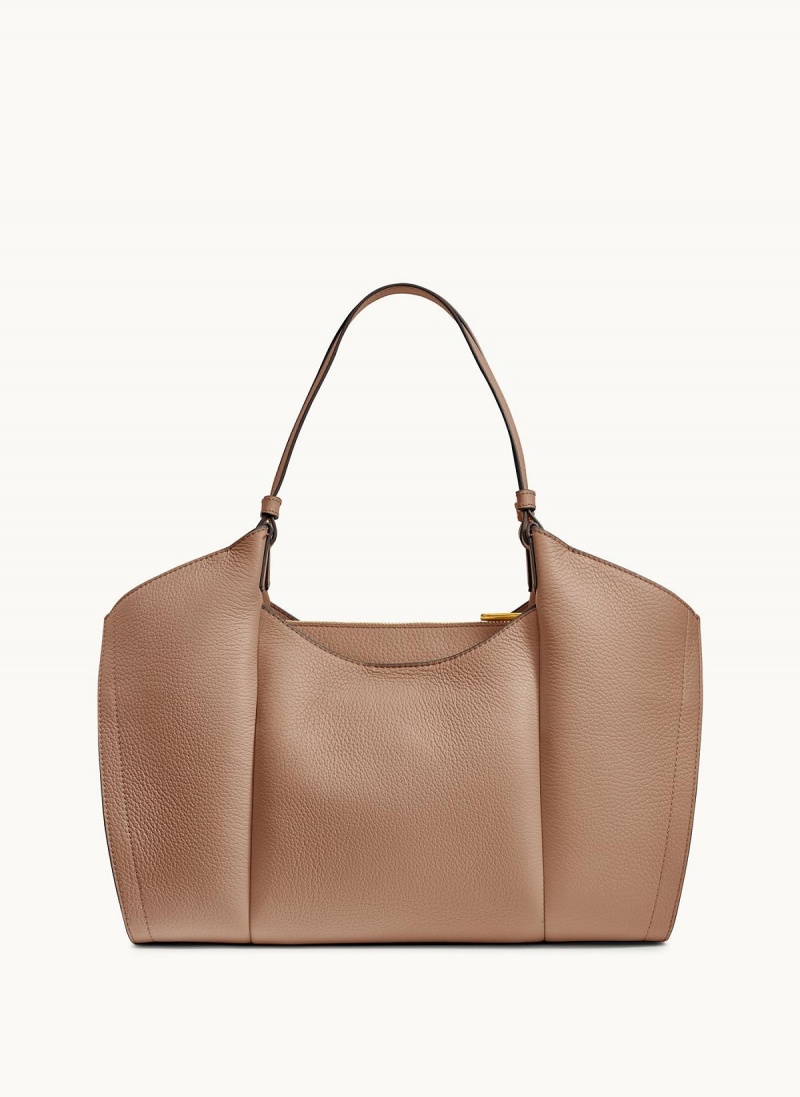 Brown Donna Karan Wainscott Tote Bag | PH_DK56590