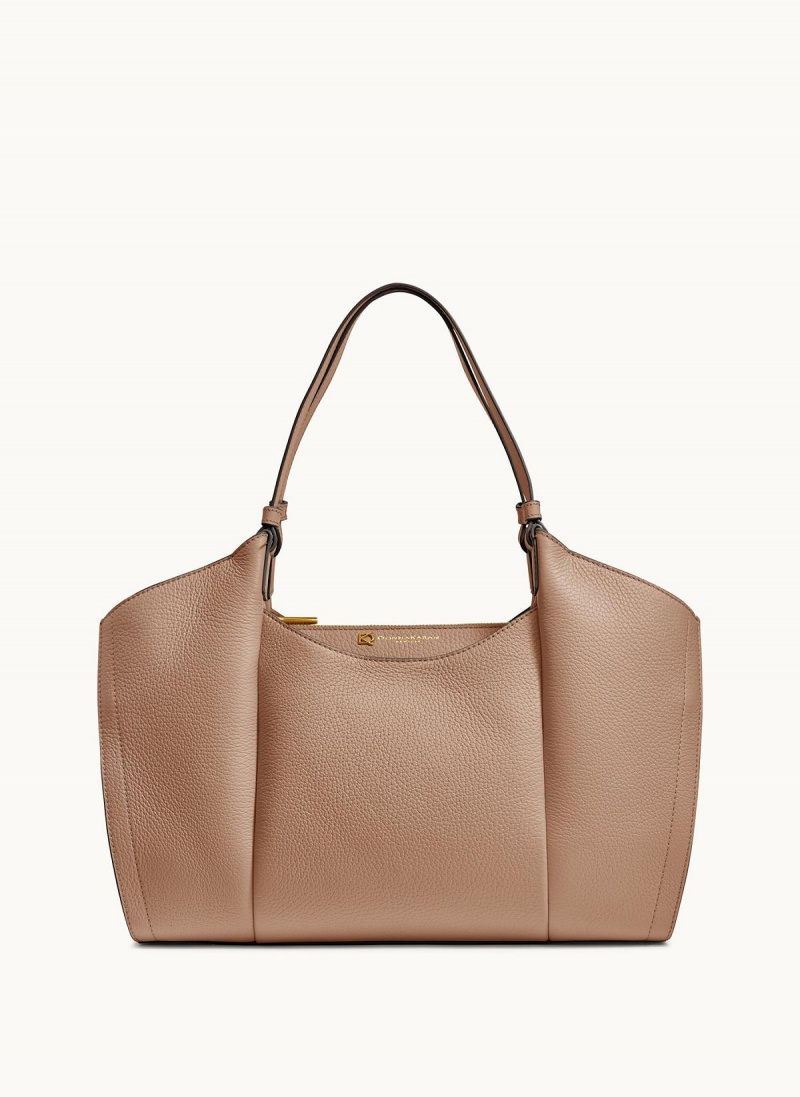 Brown Donna Karan Wainscott Tote Bag | PH_DK56590