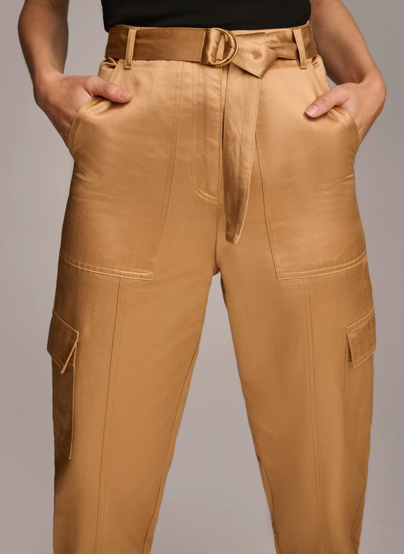 Copper Donna Karan Utility Pants | PH_DK77622