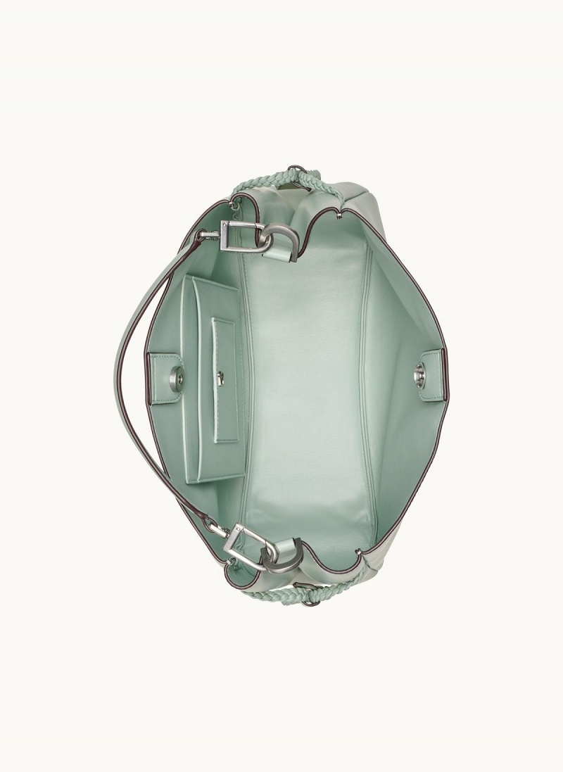 Light Green Donna Karan Bellerose Satchel | PH_DK63372