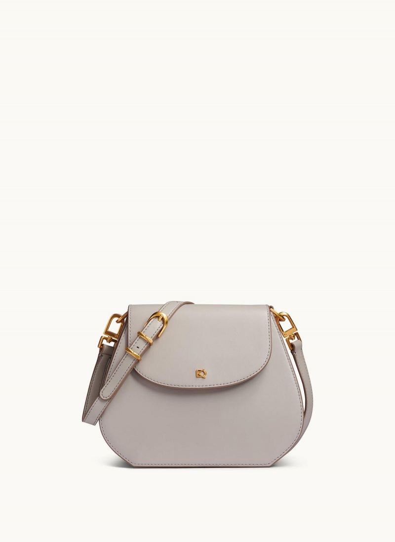 White Donna Karan Bellerose Crossbody Bag | PH_DK33996