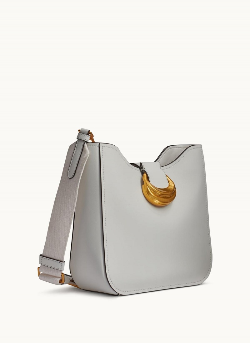 White Donna Karan Valley Stream Crossbody Bag | PH_DK35313