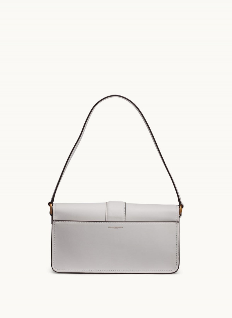 White Donna Karan Valley Stream Shoulder Bag | PH_DK16769