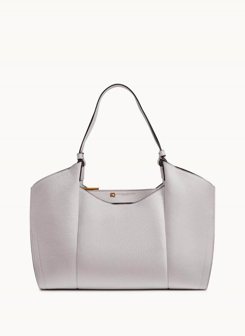 White Donna Karan Wainscott Tote Bag | PH_DK87520